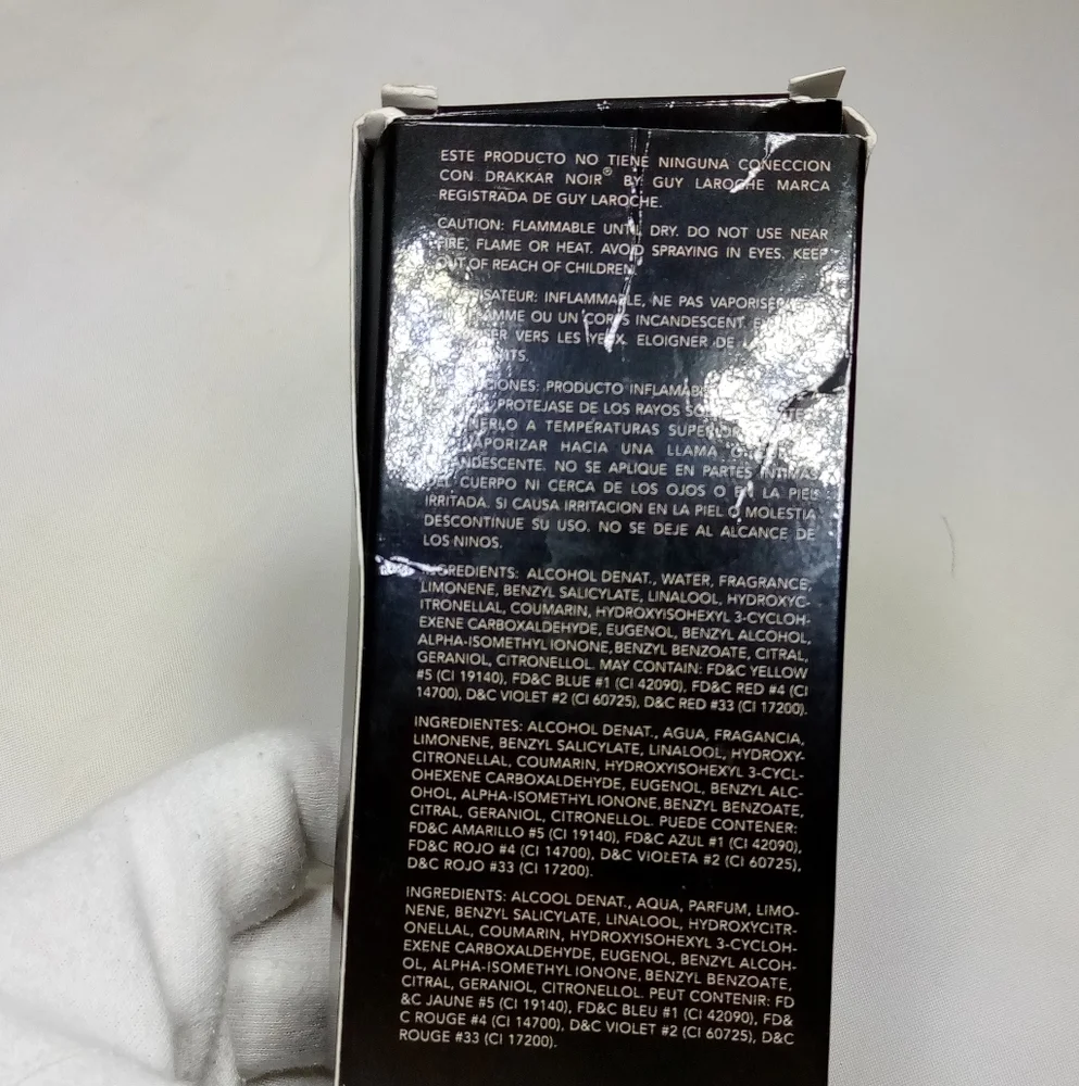 Our Version of Drakkor Noir Luxury Spray Cologne Spray 2.5floz 75ml